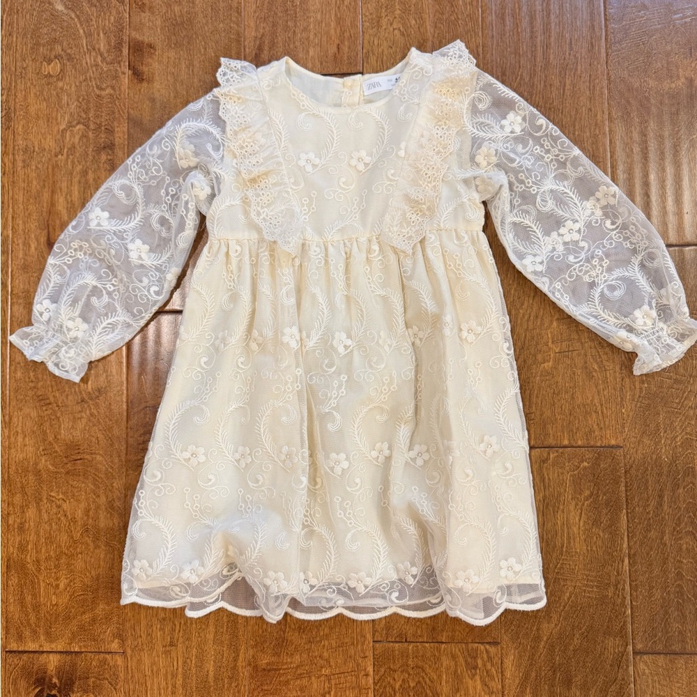 Zara Girls Lace Dress 4T/5T